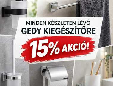 Gedy kiegészítő akció!